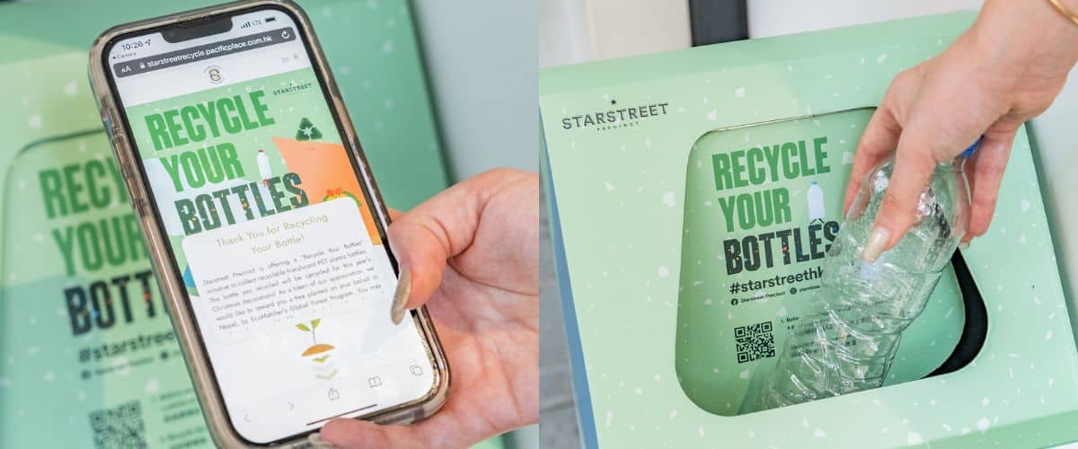 Recycle Your Bottles to Plant a Tree at Starstreet Precinct