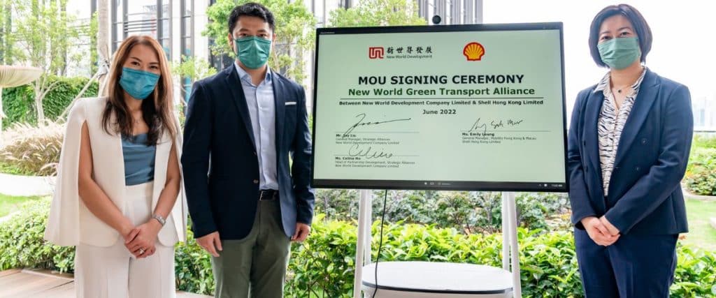 New World Green Transport Allicance_New World Development Initiates Green Transport Alliance with Shell and Sime Darby Motors