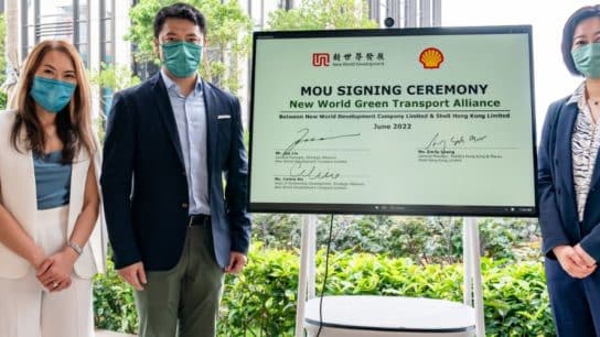 New World Development Forms Green Transport Alliance with Shell and Sime Darby Motors