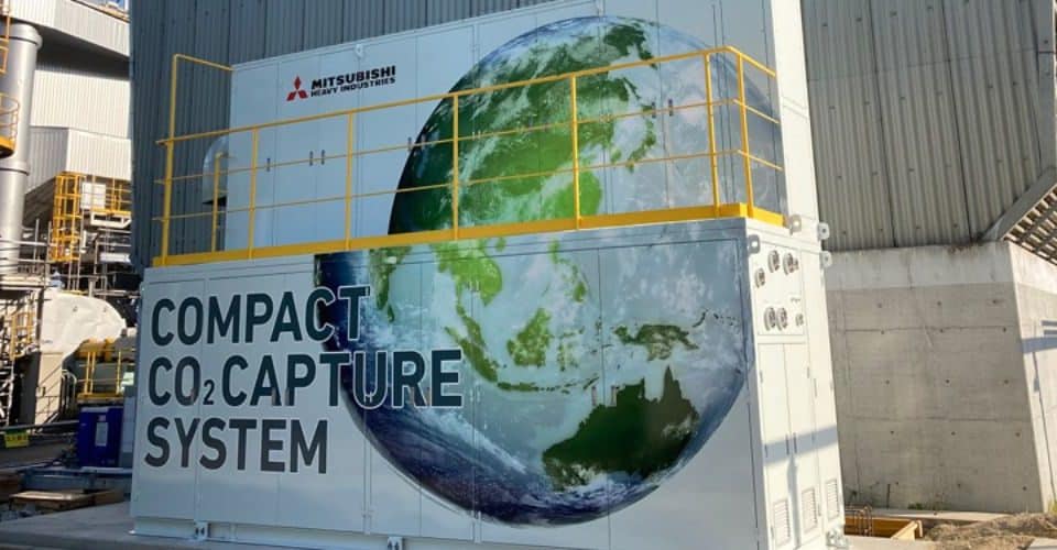 Mitsubishi Heavy Industries Prepares to Launch Carbon Capture Units