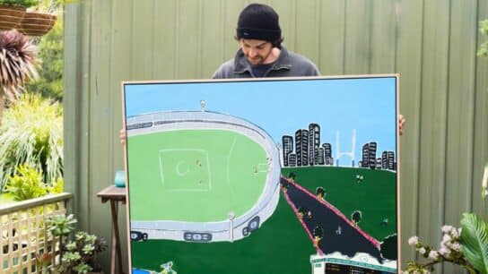 Charlie Nanopoulos Brings Melbourne to Life Through His Nostalgic Paintings